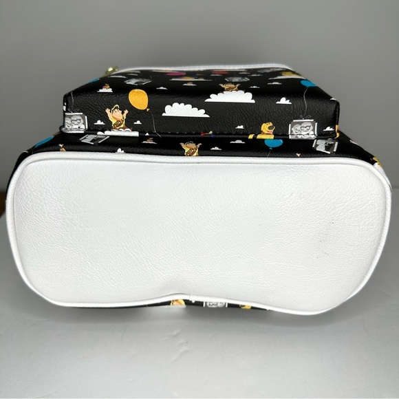 Loungefly Disney Parks Pixar Up Black Allover Print Mini Backpack - Picture 5 of 5